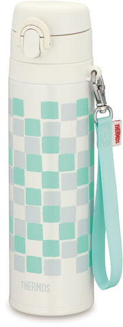 Thermos Water Bottle Vacuum Insulated Mobile Mug 550ml White JNT-552 WH