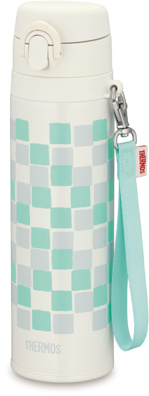 Thermos Water Bottle Vacuum Insulated Mobile Mug 550ml White JNT-552 WH