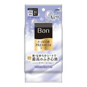 Ban Refreshing PREMIUM sheets Powder in type Clean soap scent 30 sheets