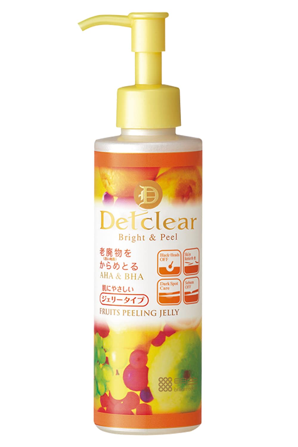 Thạch lột tẩy da chết DET Clear Bright & Peel 180mL