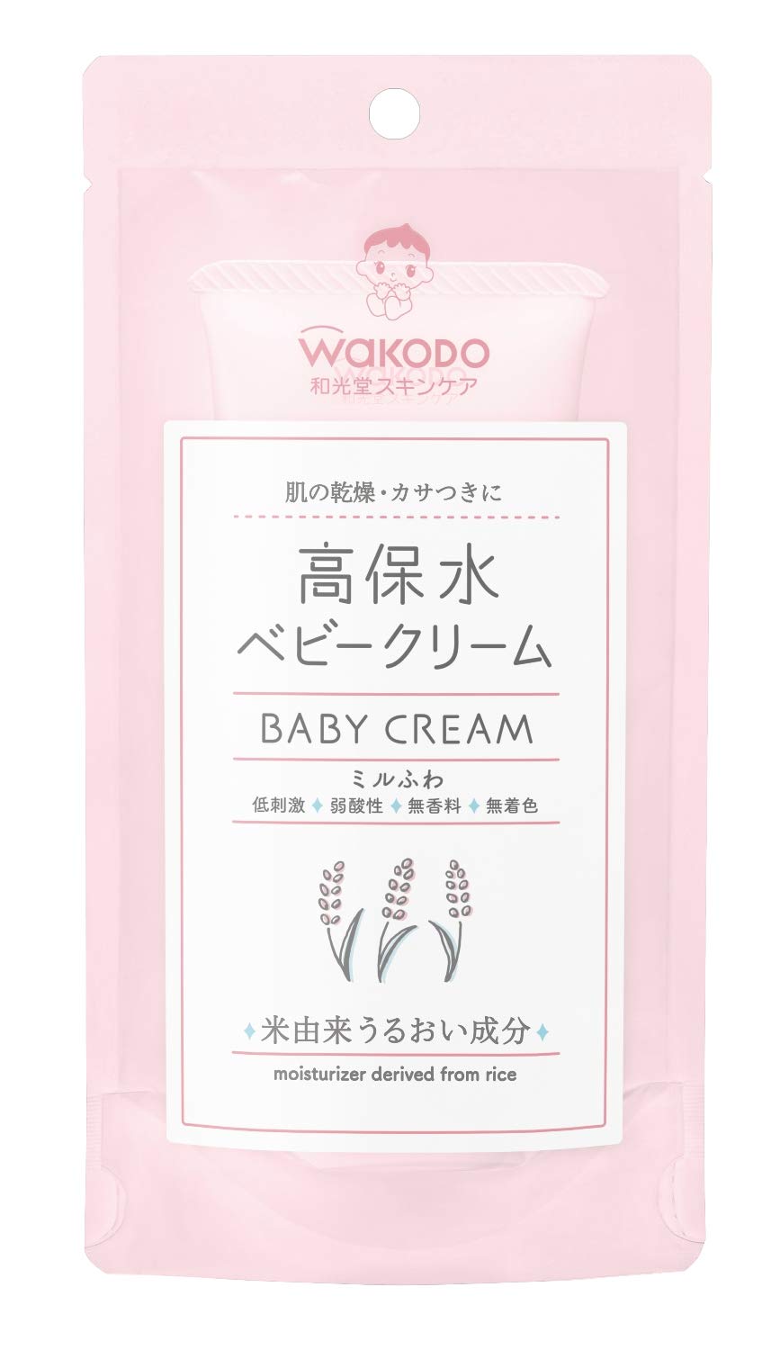 Asahi Group Foods Milfuwa High Water Retention Baby Cream 70g 10×2.9×19cm