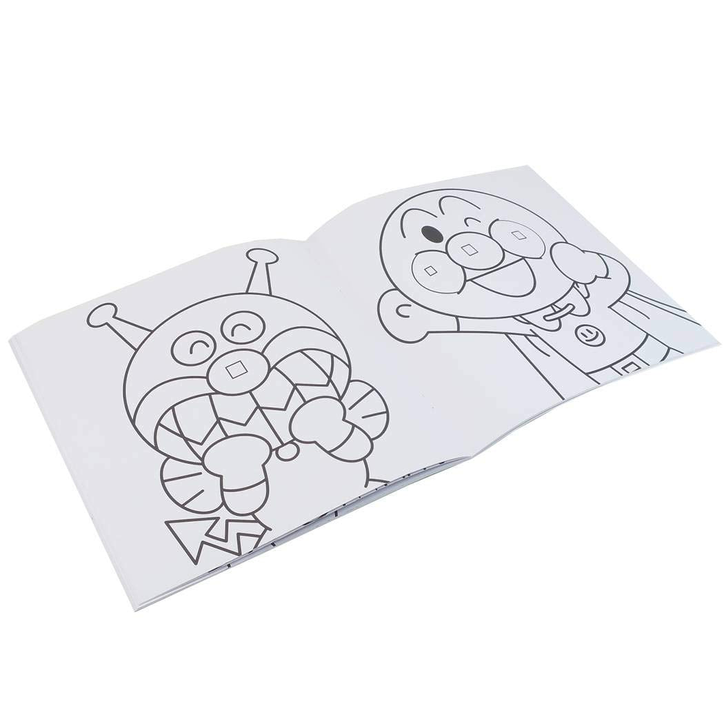 Sunstar Stationery Decca Coloring Book Anpanman