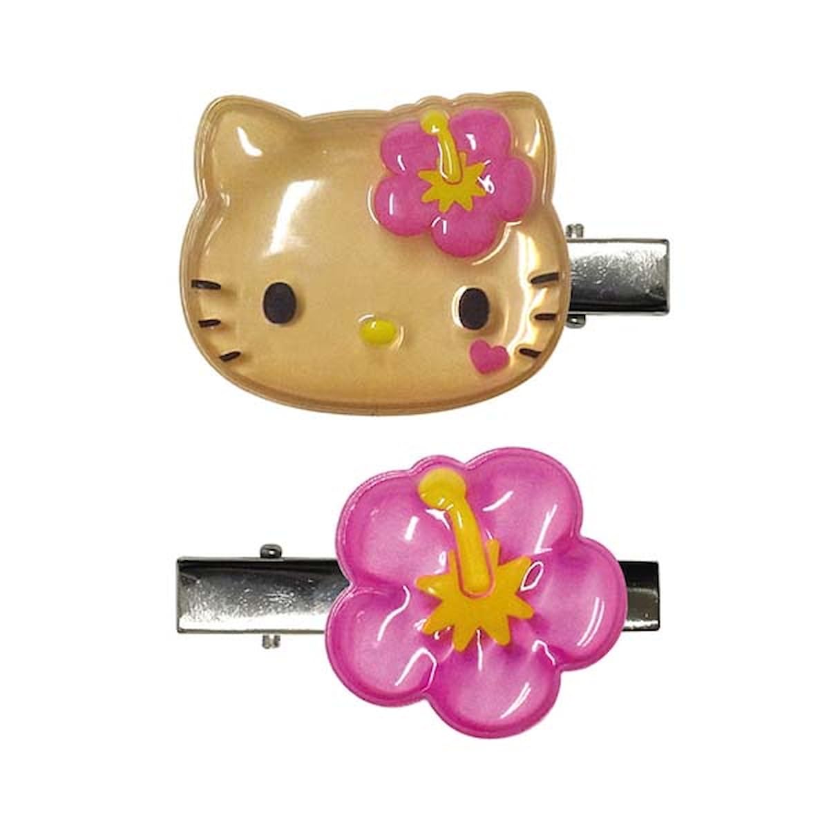 Kẹp tóc Hello Kitty đầy đặn hãng K 2P Tân KT-PUC-HI H32 x W47 x D9mm