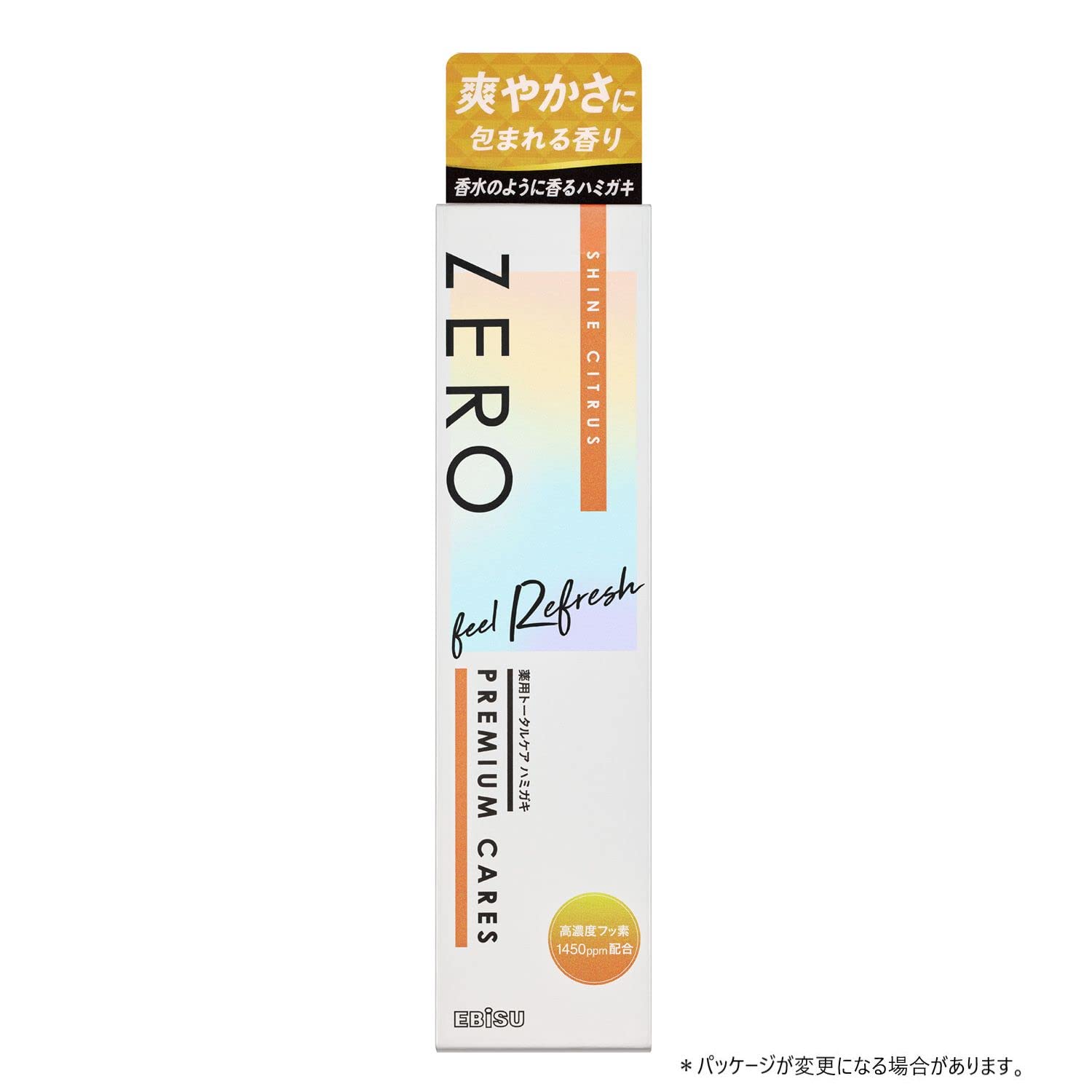 Ebisu Paste EP-0131 Zero Premium Cares Refresh 90g