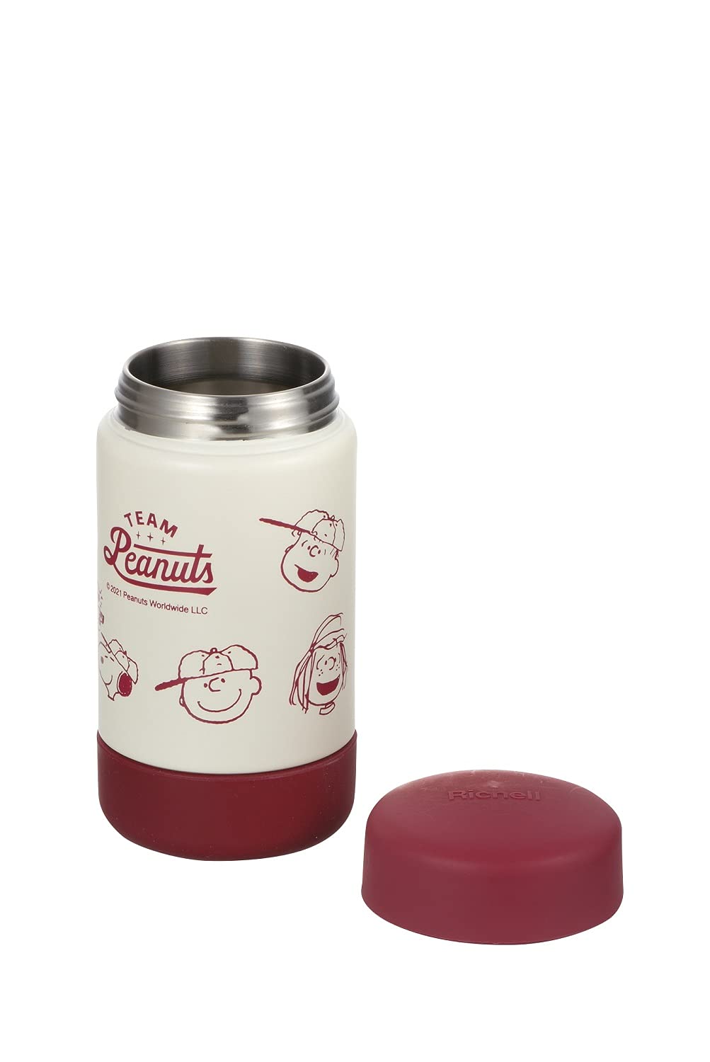 Richell Snoopy Stainless Steel Smart Mug 160 Red Around 18 Months Tumbler From Around 24 Months 120322