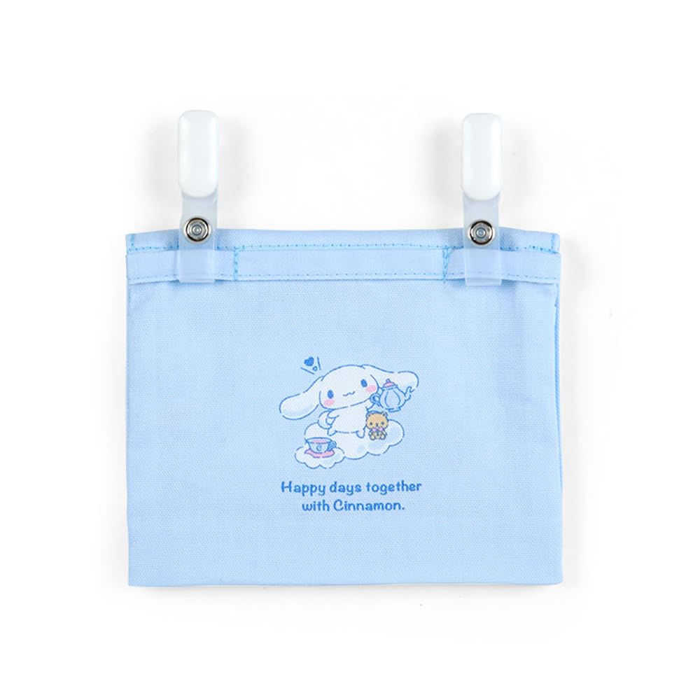 산리오 (SANRIO) 산리오 포켓 파우치 시나모롤 계피 Cinnamoroll 11 × 14 × 3cm 포켓 파우치 캐릭터 989606 SANRIO