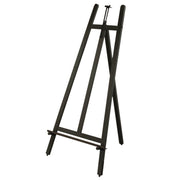 Iris Ohyama Easel Wooden Height Adjustable Width 60 x Height 126 x Depth 61cm Dark Brown Load Capacity: 5kg Painting Sign Poster 1300 ESL-2