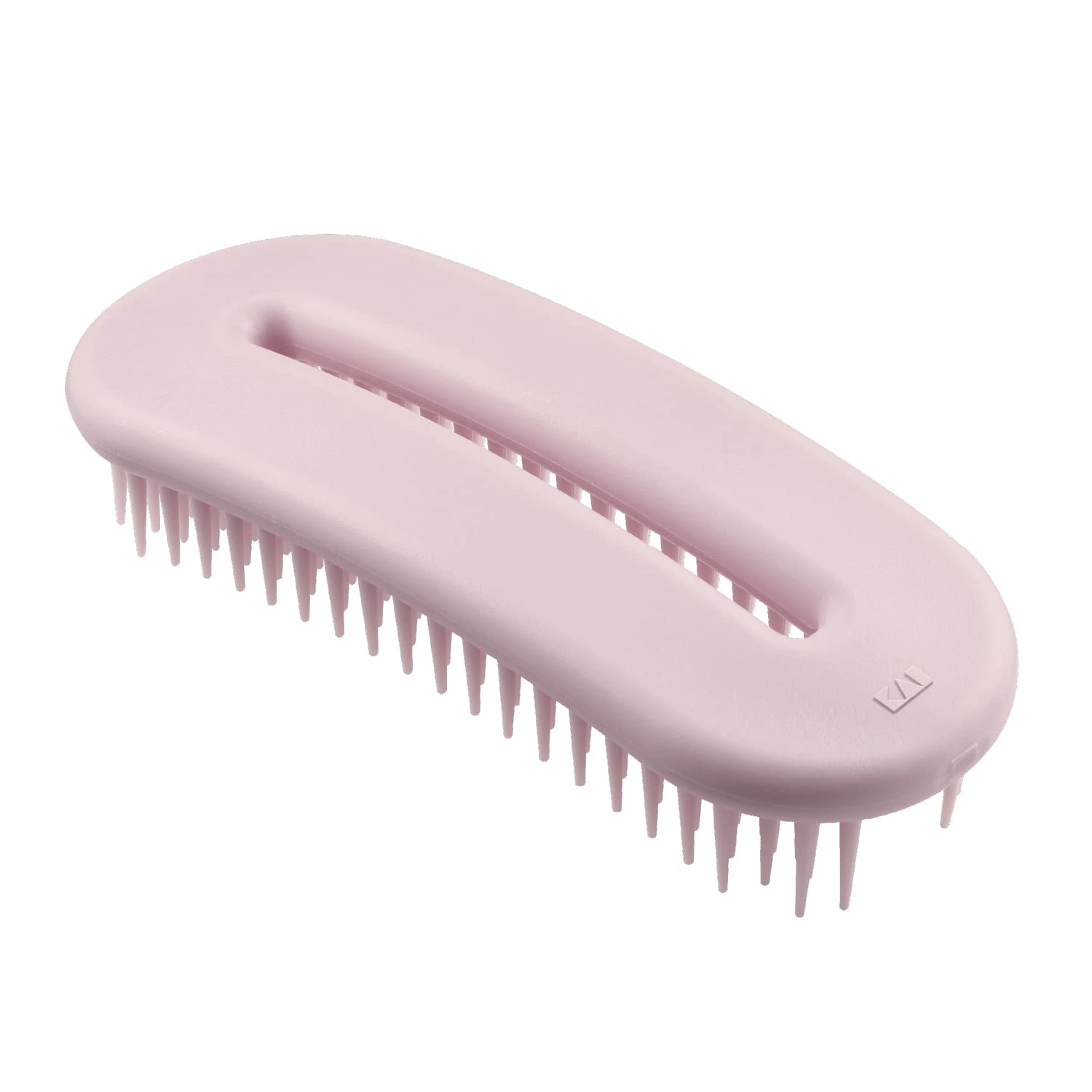 Kai Oval Ring Hair Brush dành cho tóc ướt (Hồng) Massage da đầu Bàn chải tắm da đầu Thư giãn