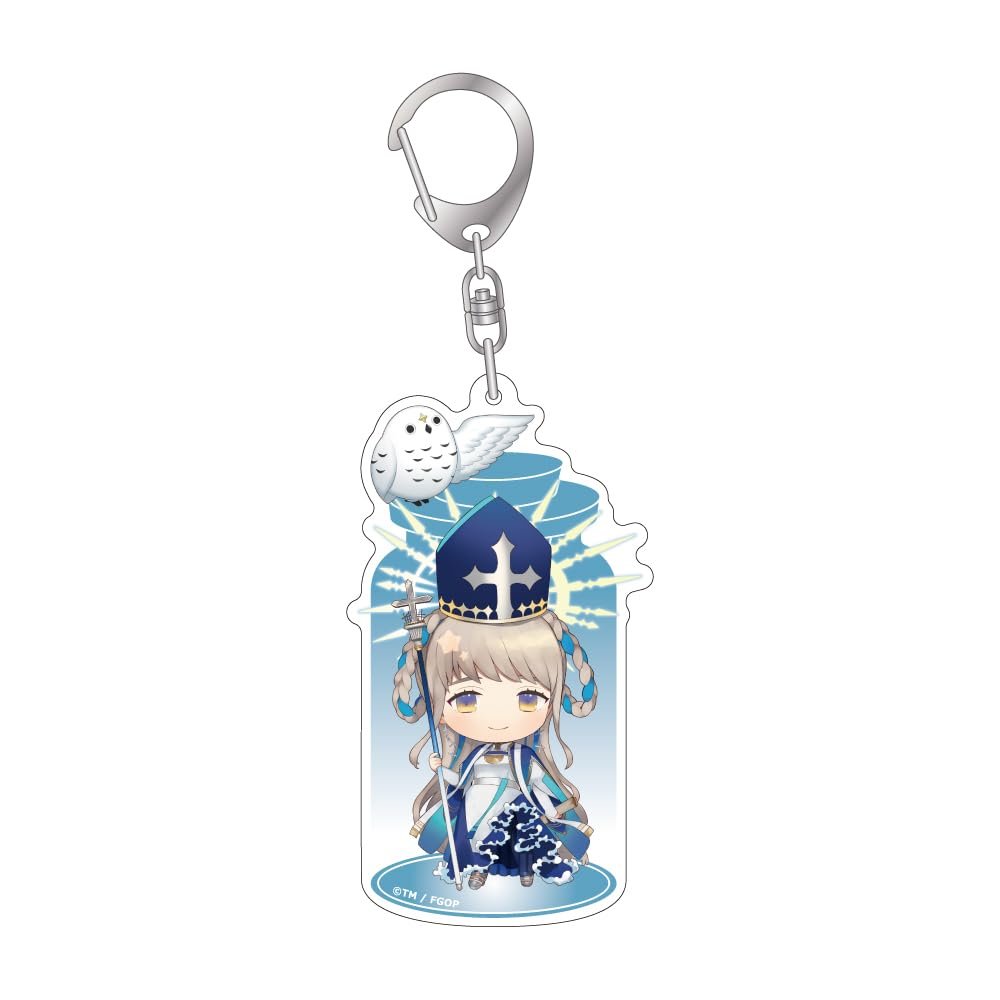 Algernon Products Fate/Grand Order Charatoria พวงกุญแจอะคริลิกไม้บรรทัด/นักบวชหญิง Johanna ประมาณ W52 x H85mm อะคริลิค/โลหะ