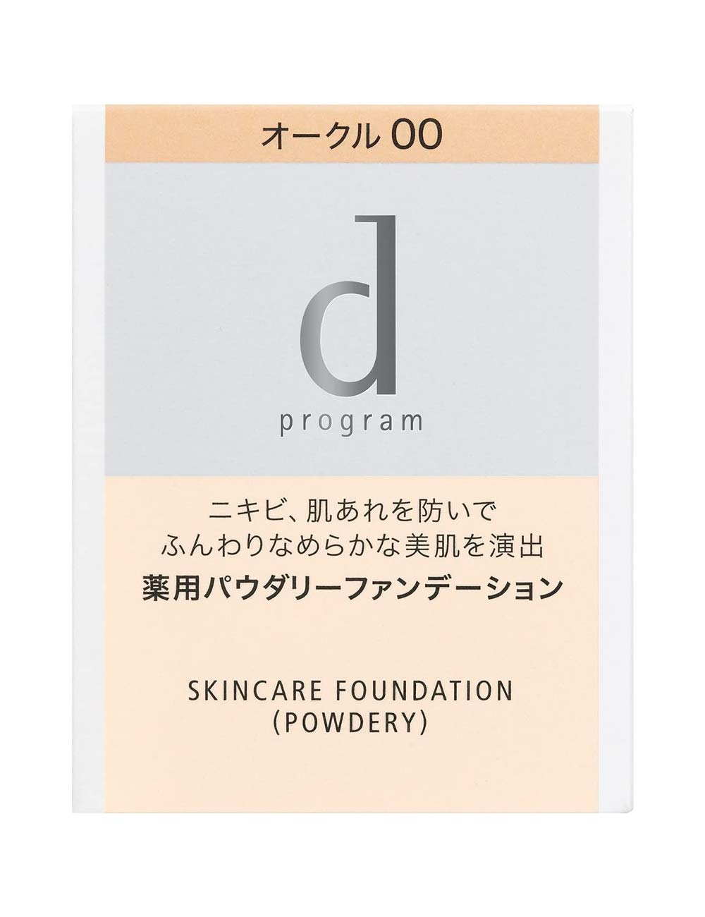 d Program 药用护肤粉底赭色 00 补充装 10.5g [准药品]