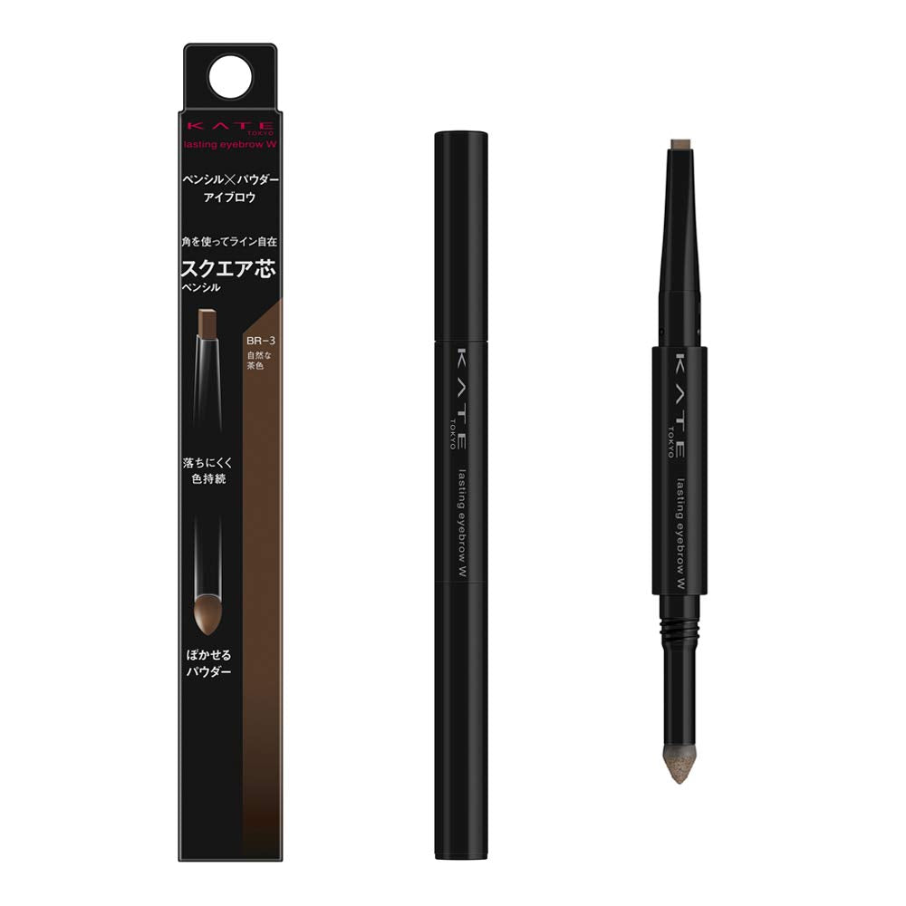 KATE Kate Lasting Design Eyebrow W (Vuông) BR-3 0.5g (x 1)