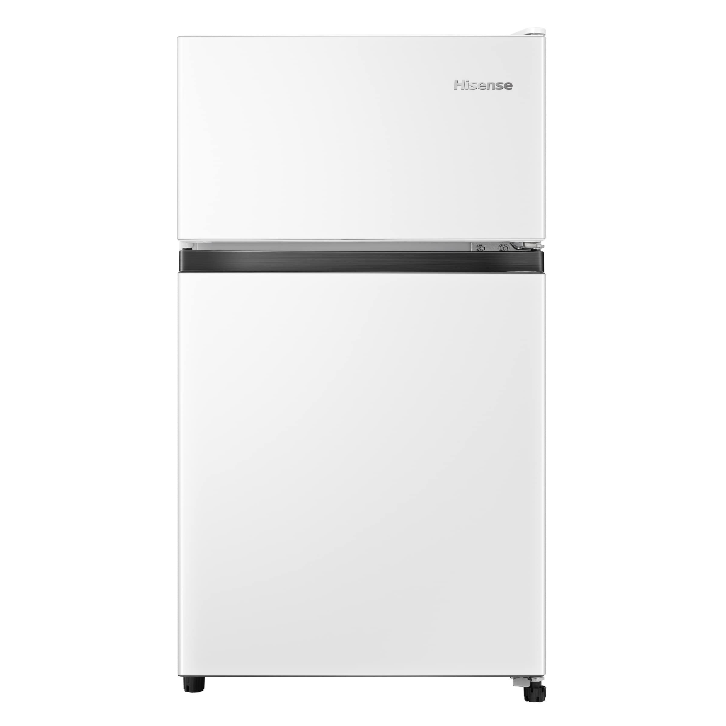 Hisense Refrigerator Width 47.5cm 87L Right Opening HR-B91HW White 2 Door Slim Small Compact Single Living