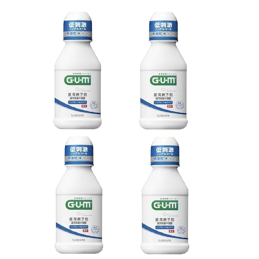 검・덴탈린스 논알코올 타입 80mL 선스터×4개