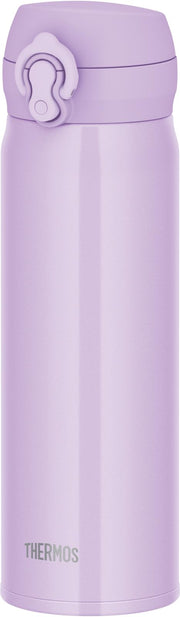 【식세기 대응 모델】 서모스 수통 진공 단열 휴대용 머그잔 500ml 핑크 퍼플