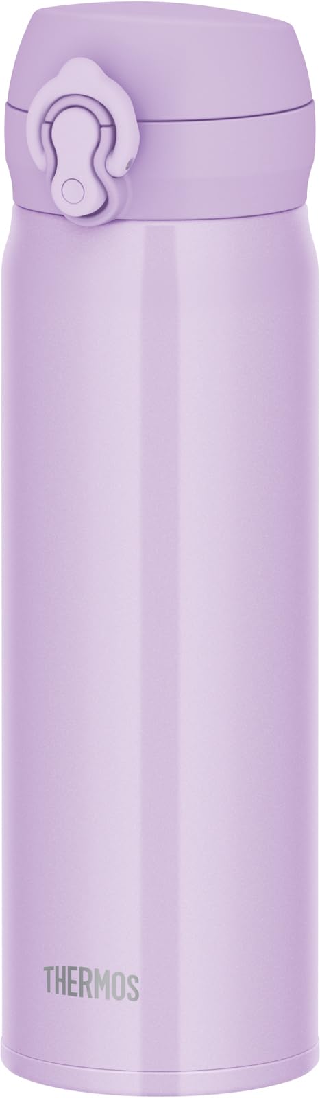 【식세기 대응 모델】 서모스 수통 진공 단열 휴대용 머그잔 500ml 핑크 퍼플