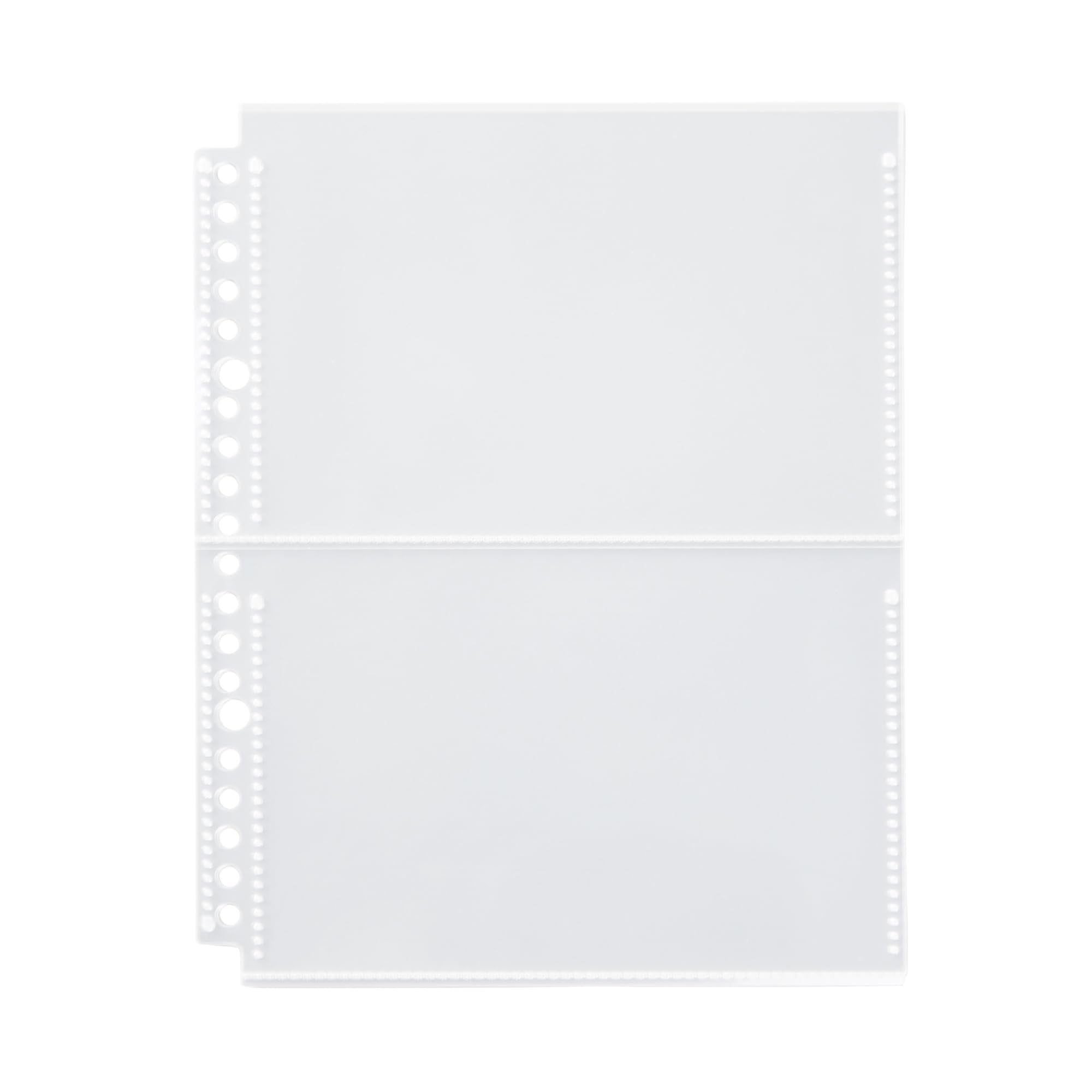 MUJI Selectable Pocket Series Dedicated Refill for A5 Wide Postcard Size 2 Pockets 10 Pieces NAB86A3A