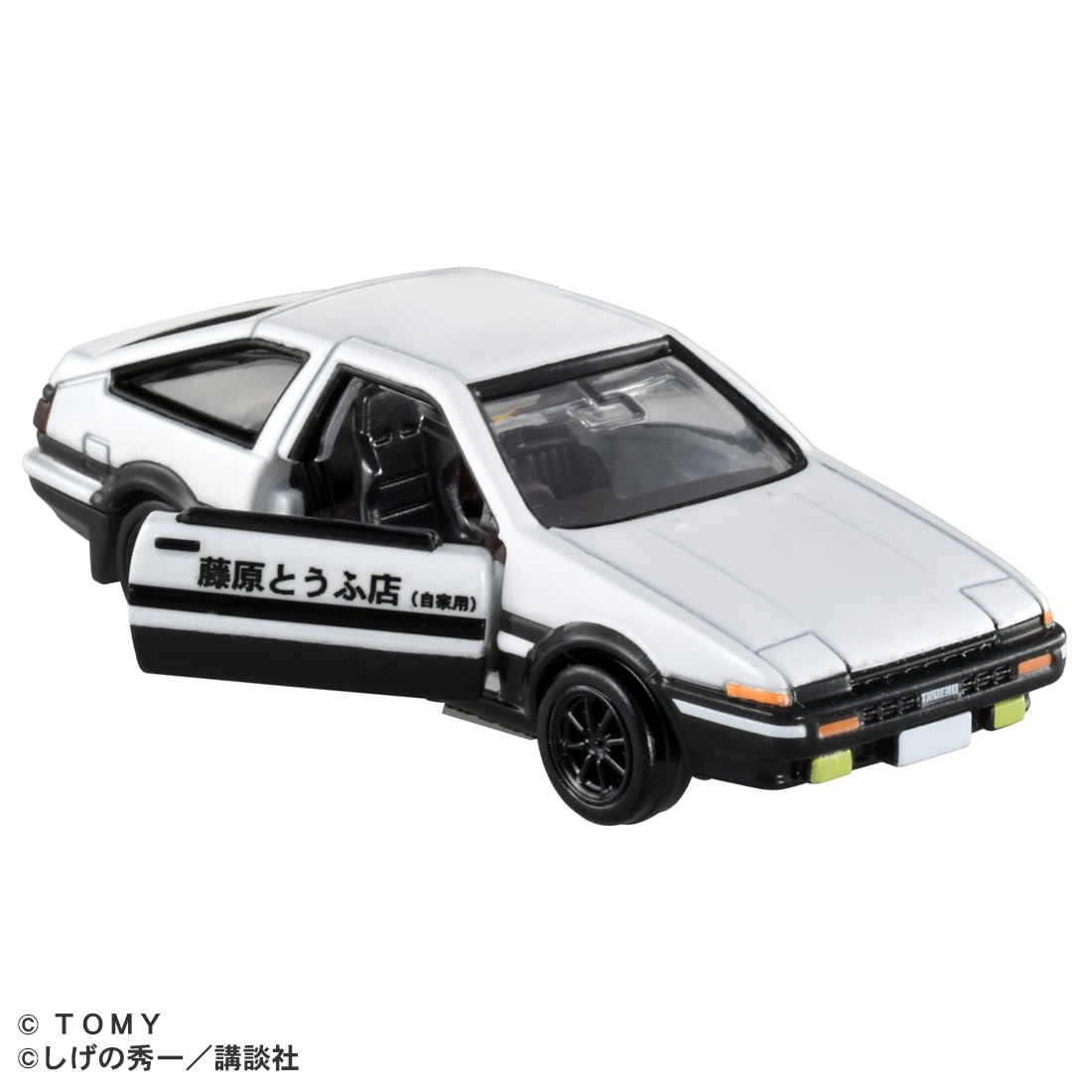 Takara Tomy Tomica Premium Unlimited 01 Initial D AE86 Trueno (Takumi Fujiwara) Mini Car Toy Ages 6+