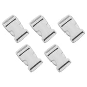 Insert buckle side release buckle white 38mm/4 pieces plastic one-touch belt adjustment backpack DIY parts NYANDELMO ND-0372-R01-WH-38mm-4