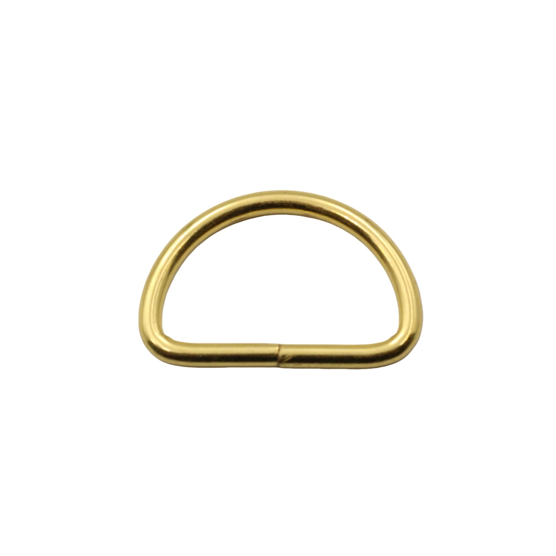[KUKU Kobo] D-ring leather craft fittings set of 20 (inner diameter 25mm, gold)
