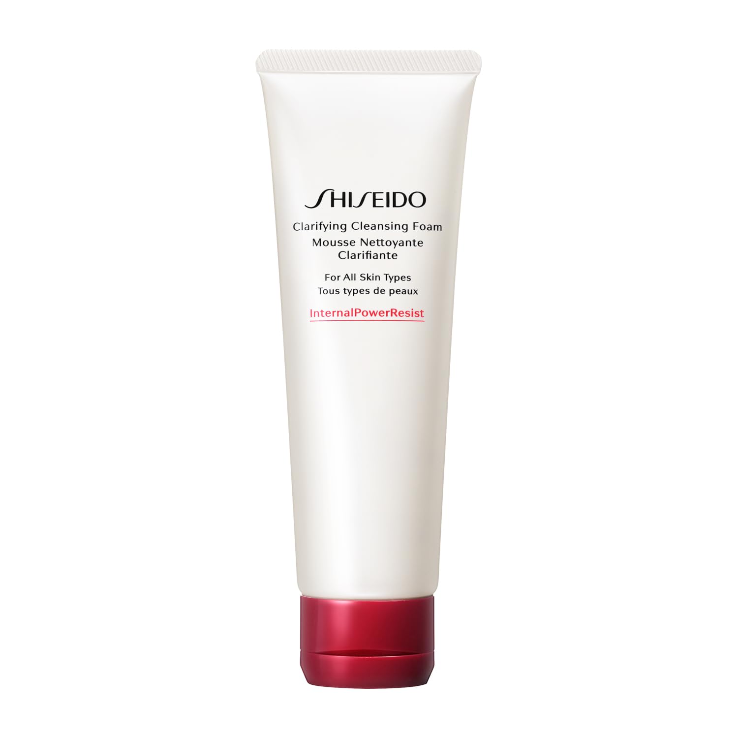 SHISEIDO Skin Care Clarifying Cleansing Foam 125g | Face wash/soap | Foam form | Refreshing green floral scent | Transparent texture | Shiseido