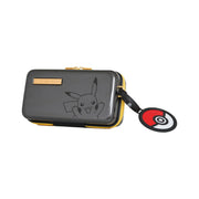 Pokemon 가방 타입 미니 파우치 숄더 벨트 첨부 미니 가방 미니 숄더 하드 케이스 액세서리 가제트 케이스 여행 파우치 인기 귀여운 심플 맨즈 레이디스 남녀 겸용 캐릭터 포켓몬 피카츄 블랙 PK-12278 블랙
