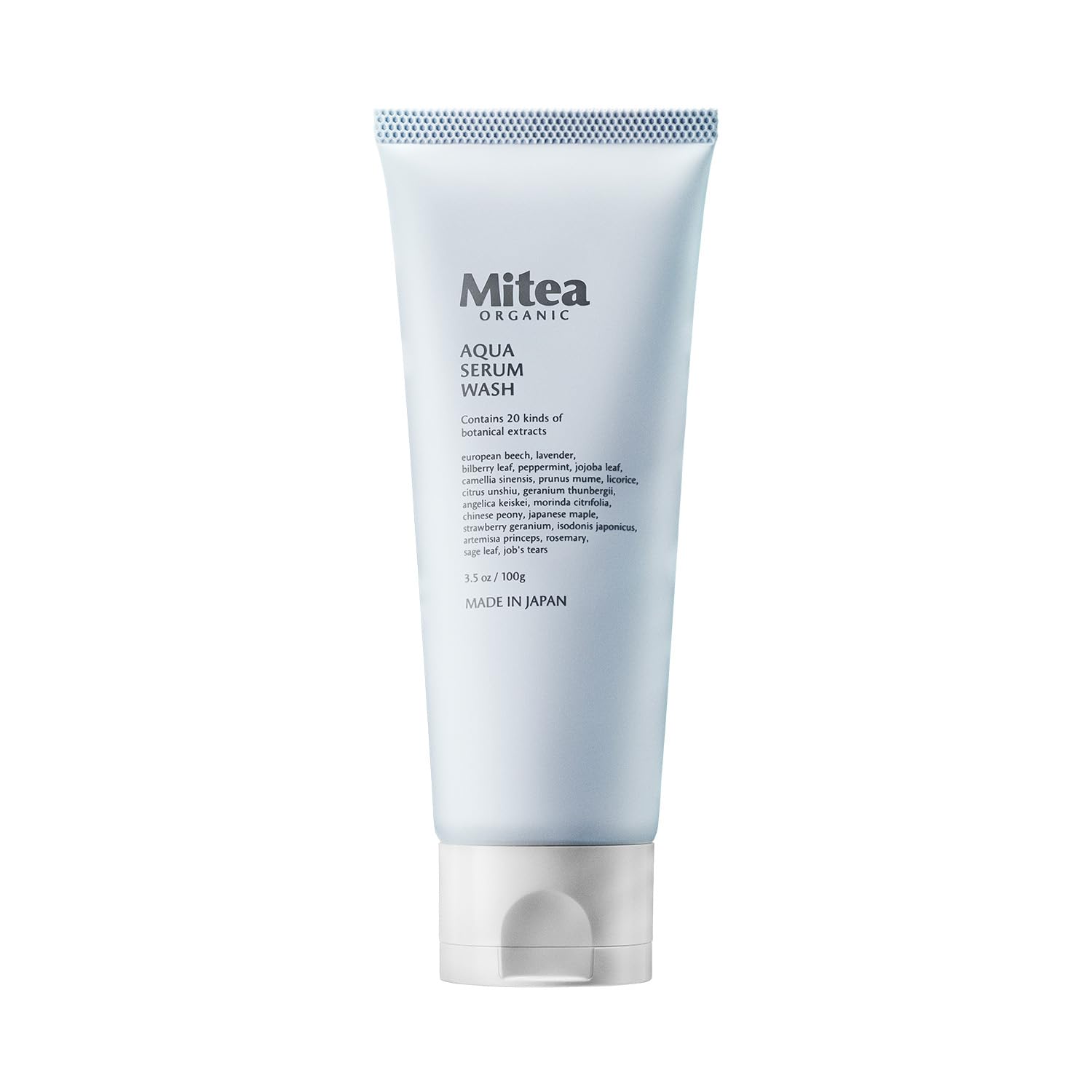 Mitea ORGANIC (미티아 오가닉) 아쿠아 세럼 워시 100g 미용액 세안료 세안료 모공 케어 유기농
