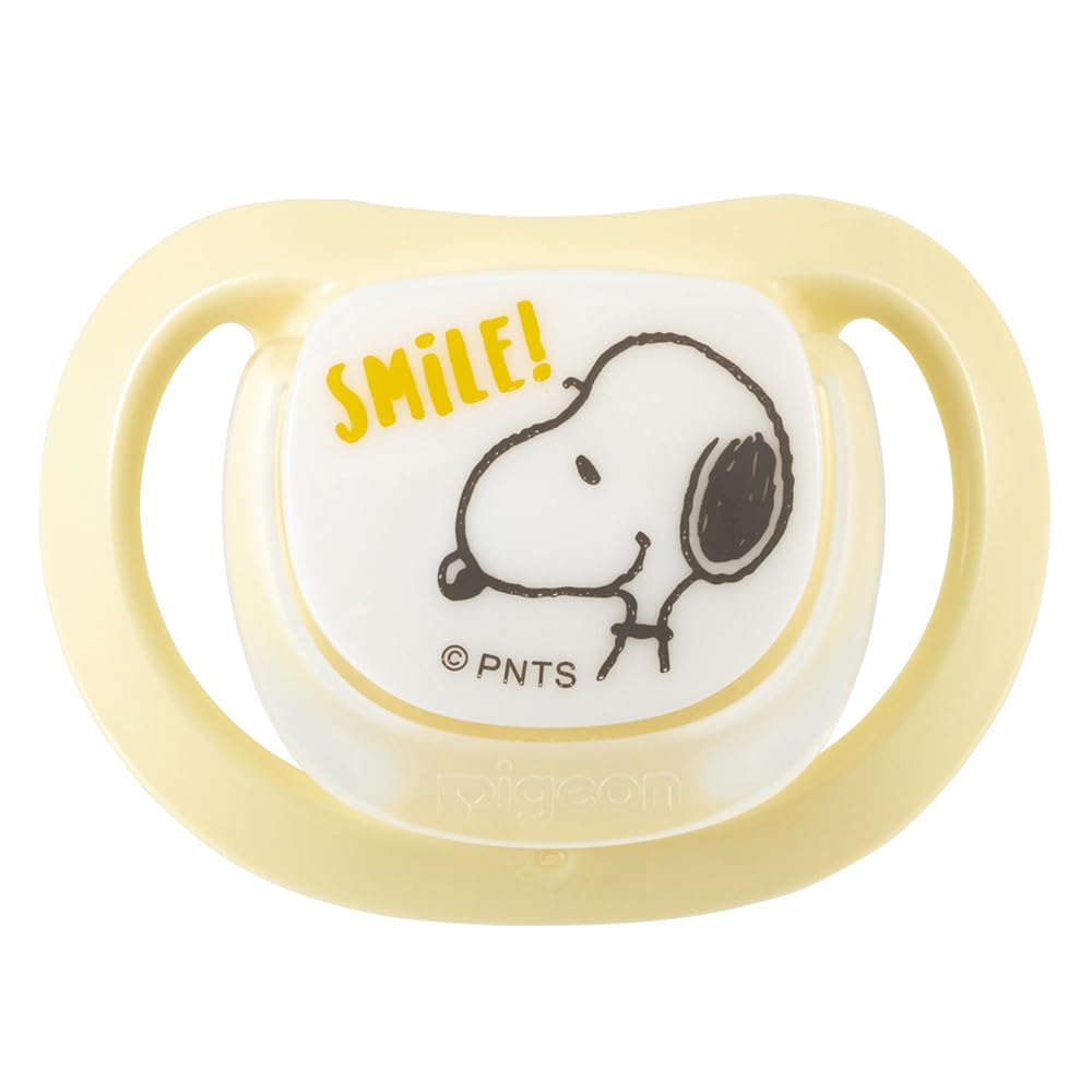 Núm vú giả PIGEON Thân thiện với da 0-3 tháng cỡ S Mẫu Snoopy