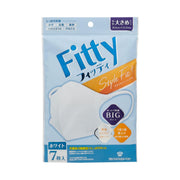 타마가와 에자이 Fitty 피티 스타일 피트 플러스 입체 약간 큰 화이트 7 장입