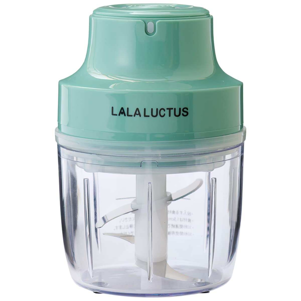 Lalaluctus Food Chopper Mini Cordless Rechargeable 4-in-1 (Chopping/Mixing/Kneading/Crushing) 150ml Lightweight Plastic Specifications Storage Bag Included SE6900