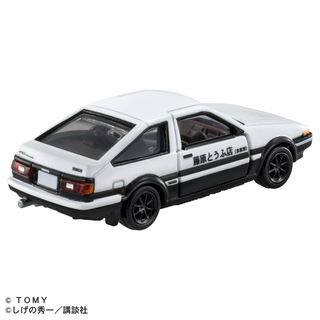 Takara Tomy Tomica Premium Unlimited 01 Initial D AE86 Trueno (Takumi Fujiwara) Mini Car Toy Ages 6+