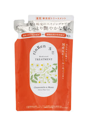 [Chăm sóc da đầu bằng thuốc] RinRen Treatment Chamomile & Fir (Refill) 300mL