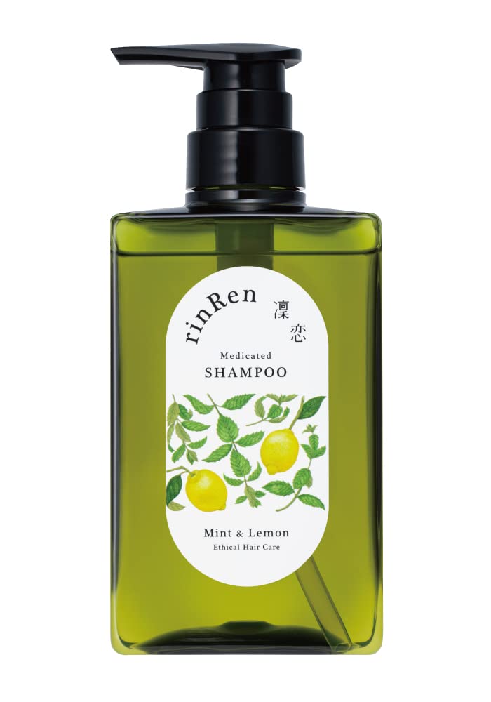 [药用护肤]凛恋/rinRen薄荷洗发露&柠檬400ml