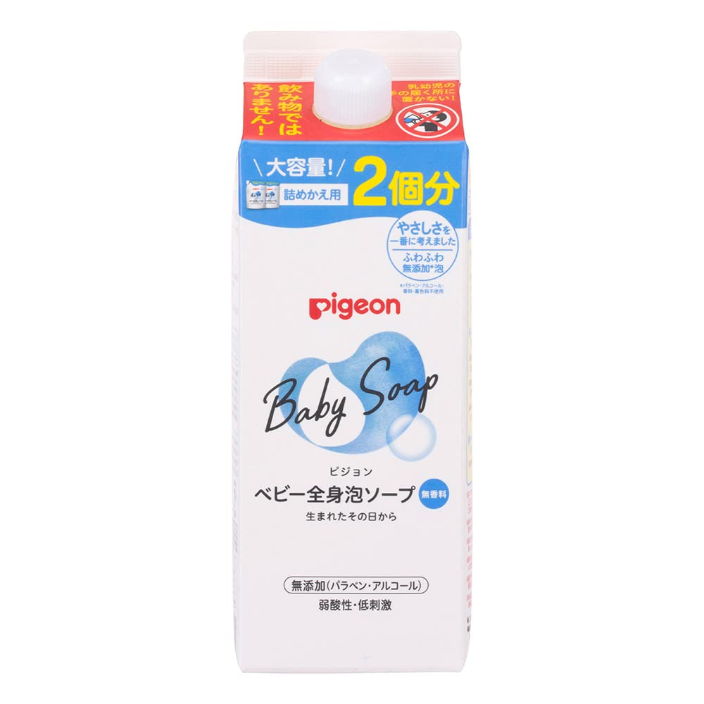 Pigeon Baby Full Body Foaming Soap Refill 2 times 800ml