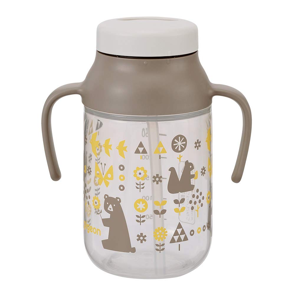 PIGEON Straw Bottle Krut Animal