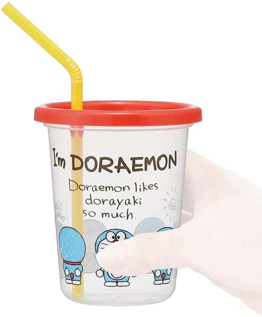 스케이터 (skater) 빨대 텀블러 3 개 도라에몽 I'm Doraemon 일본제 320ml SIH3ST