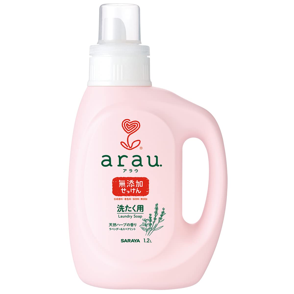Tokyo Saraya Arau. Liquid washing soap lavender & spearmint scent