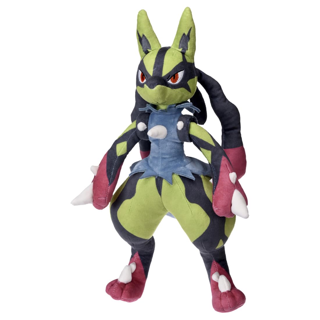 TAKARA TOMY Pocket Monster Pokemon Plush Yellow Mega Lucario