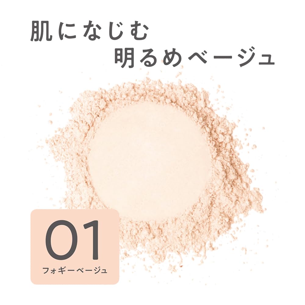 Cezanne Seamless Cover Powder 01 Foggy Beige 4.5g Face Powder Pore Cover