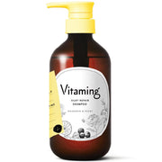 Vitaming 絲滑修復洗髮精 V1 480ml 柑橘和牡丹香味維生素洗髮精維生素頭髮修復