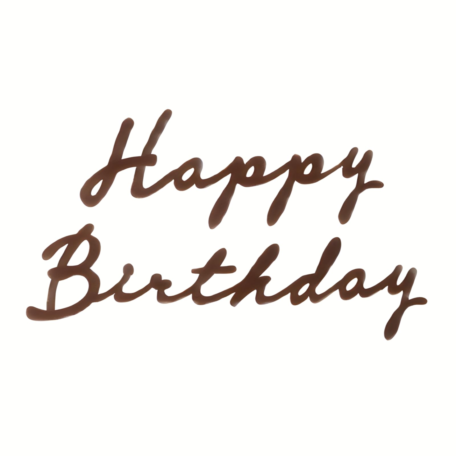 裝飾花環（黑色或棕色）生日快樂花環生日裝飾生日快樂字母字母橫幅 [Tom Sky]（棕色）