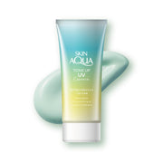 SKIN AQUA Tone Up UV Essence Mint Green 80g (Improved Transparency Color Control UV Sunscreen SPF50+ PA++++ Makeup Base)