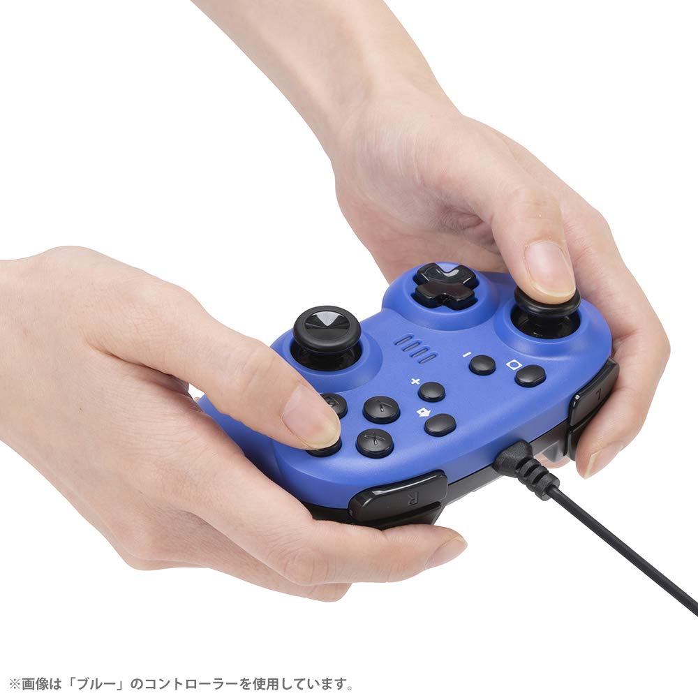 CYBER Gyro Controller Mini Wired Type สำหรับ Nintendo Switch สีแดง