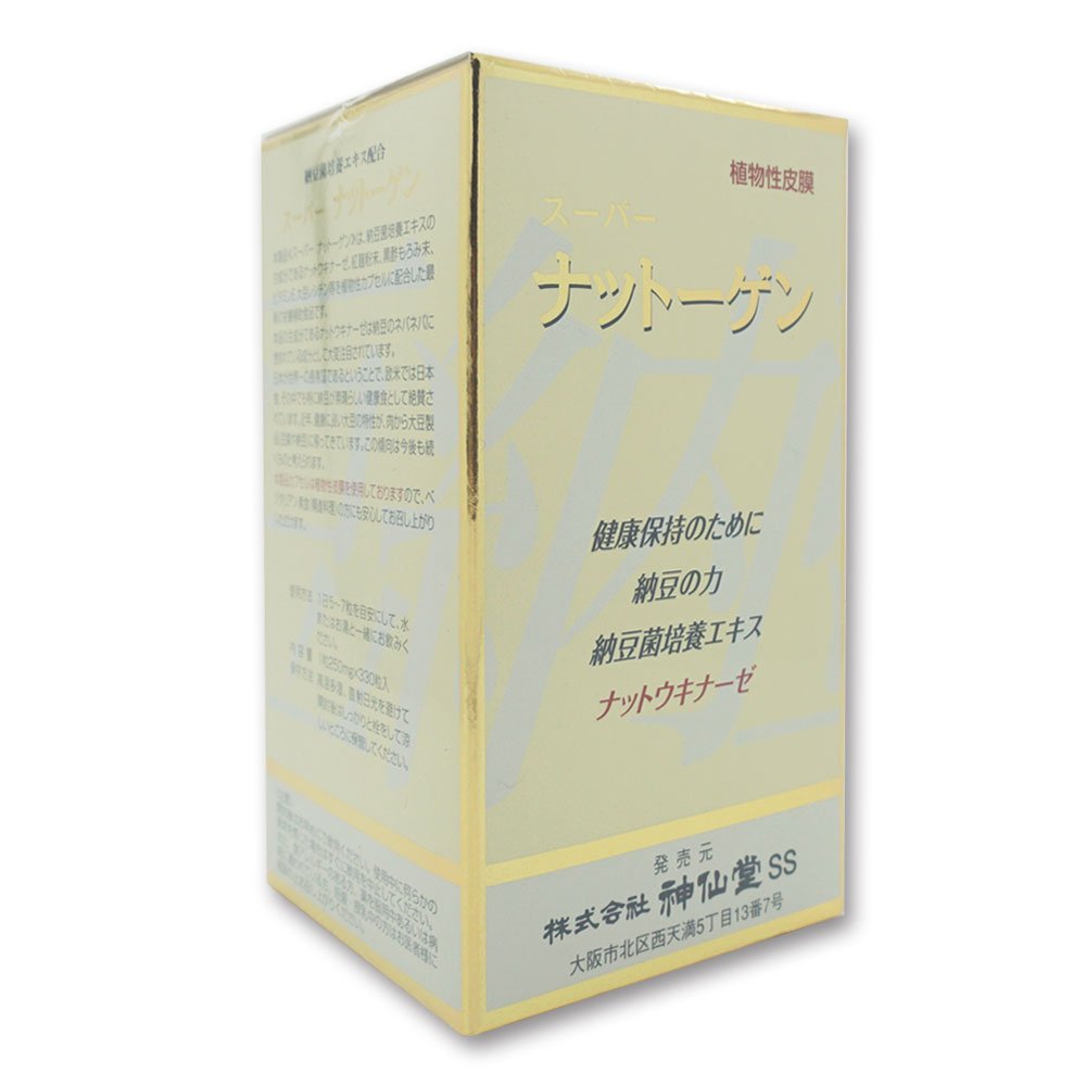 Shinsendo Super Nattogen 330 tablets natto bacteria culture extract processed food