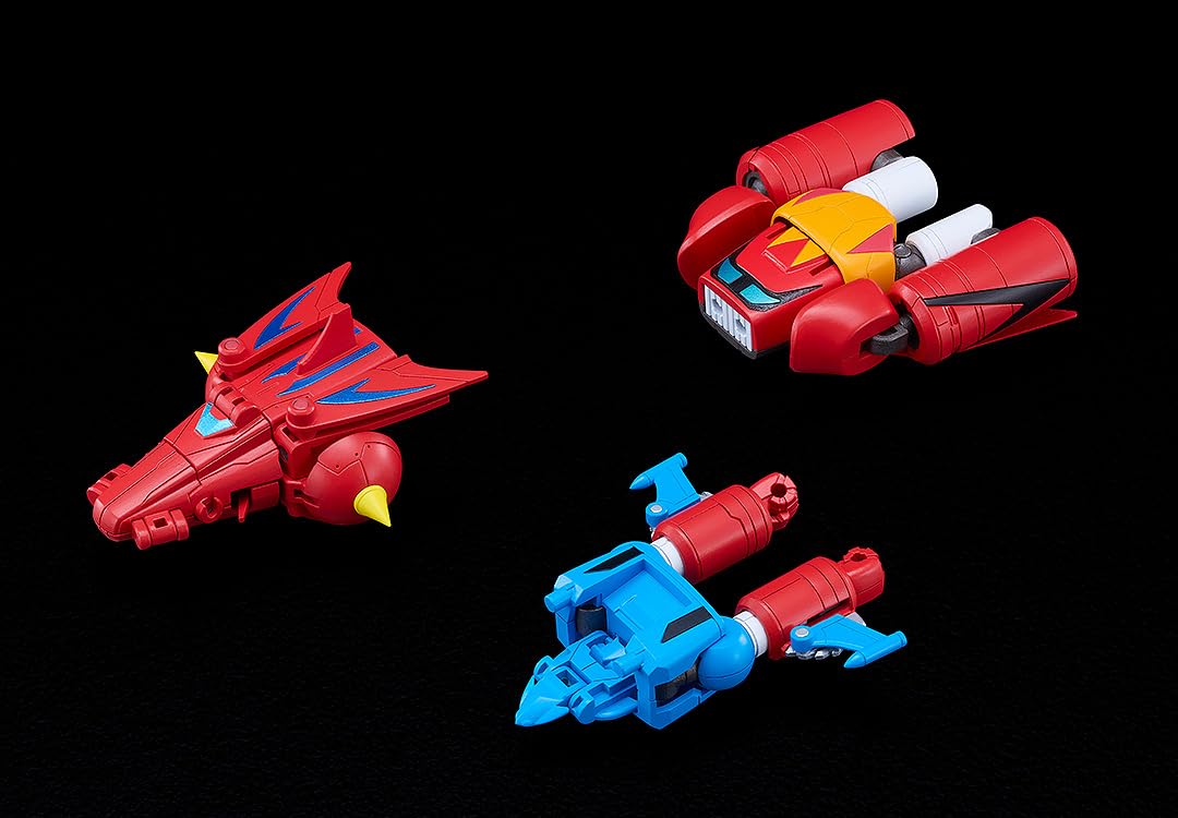 Good Smile Company Getter Robo G MODEROID Mini Combined Deformation Getter Dragon Assembly Type Plastic Model Non-Scale Head Height Approx. 115mm