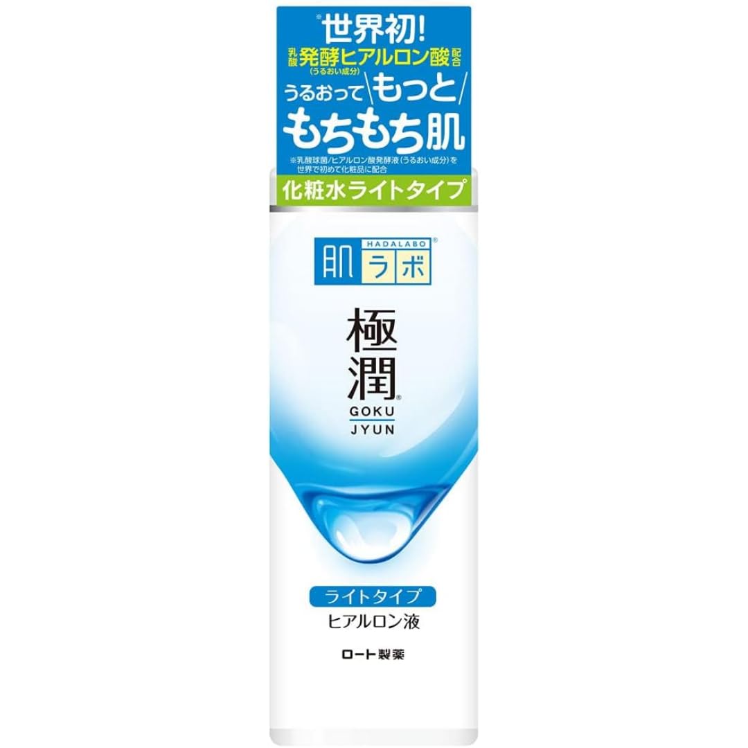 Hada Labo Gokujun Hyaluronic Acid Lotion Light Type Contains 3 Types of Hyaluronic Acid 170ml