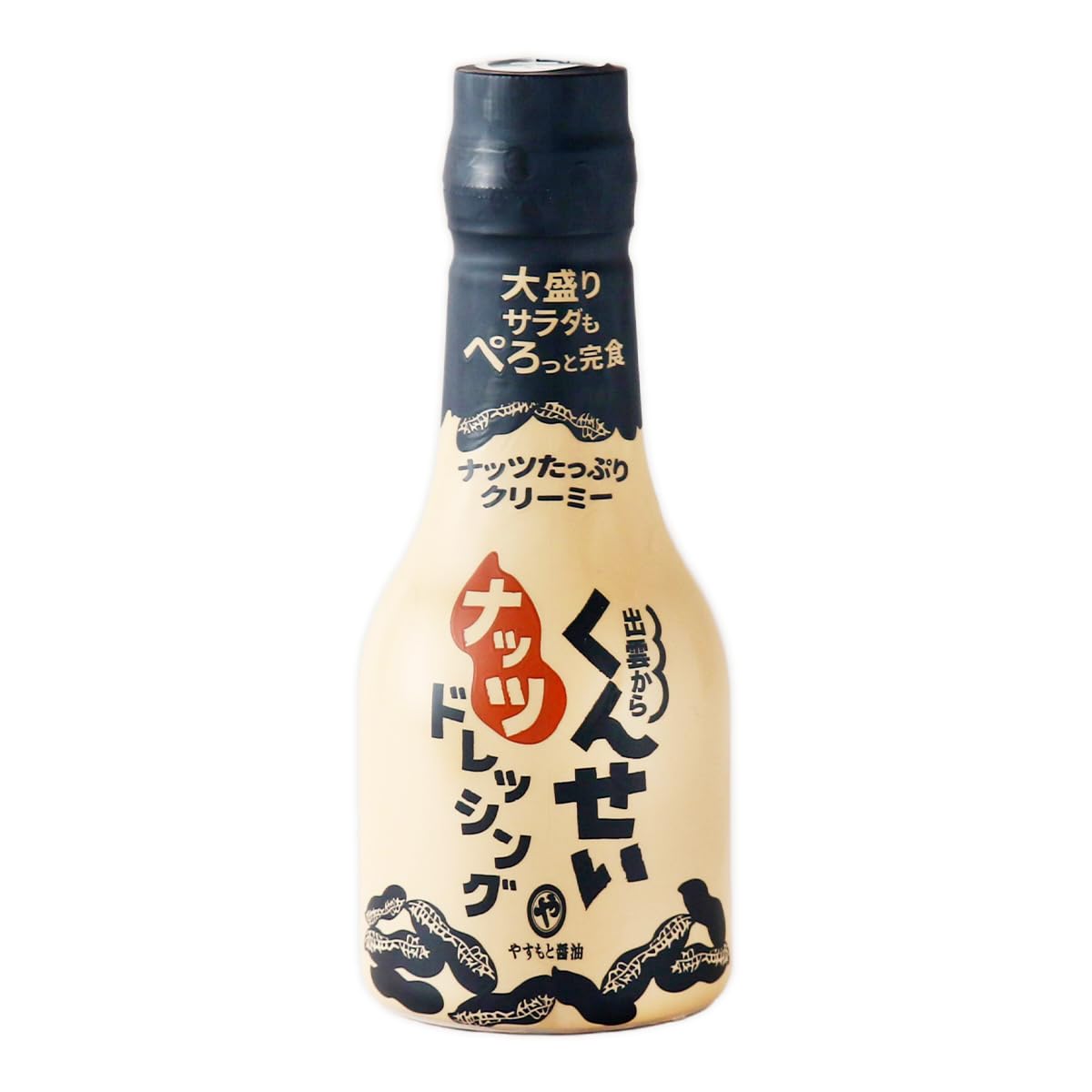 야스모토 산업 군세이 너트 드레싱 210ml
