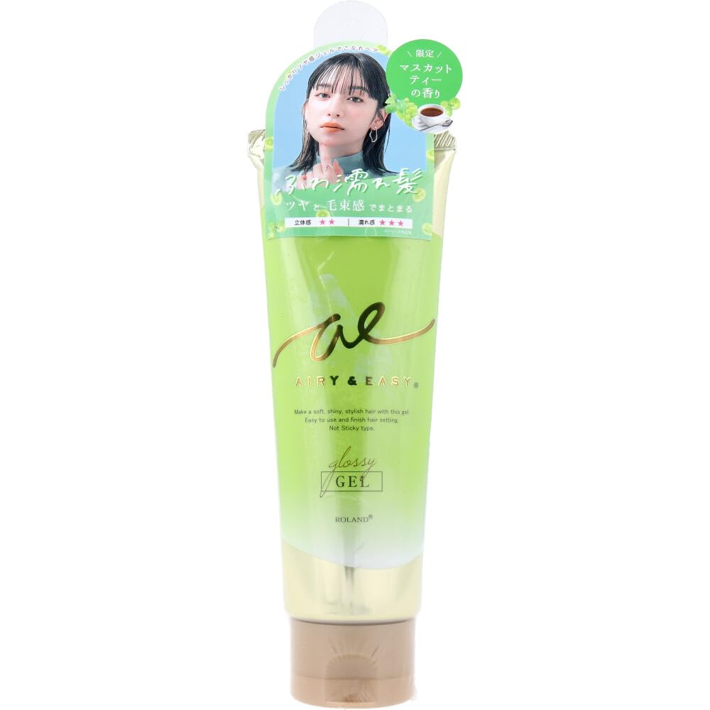 Airy & Easy Glossy Hair Gel Muscat Tea Scent 100g