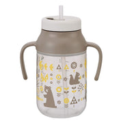 PIGEON Straw Bottle Krut Animal
