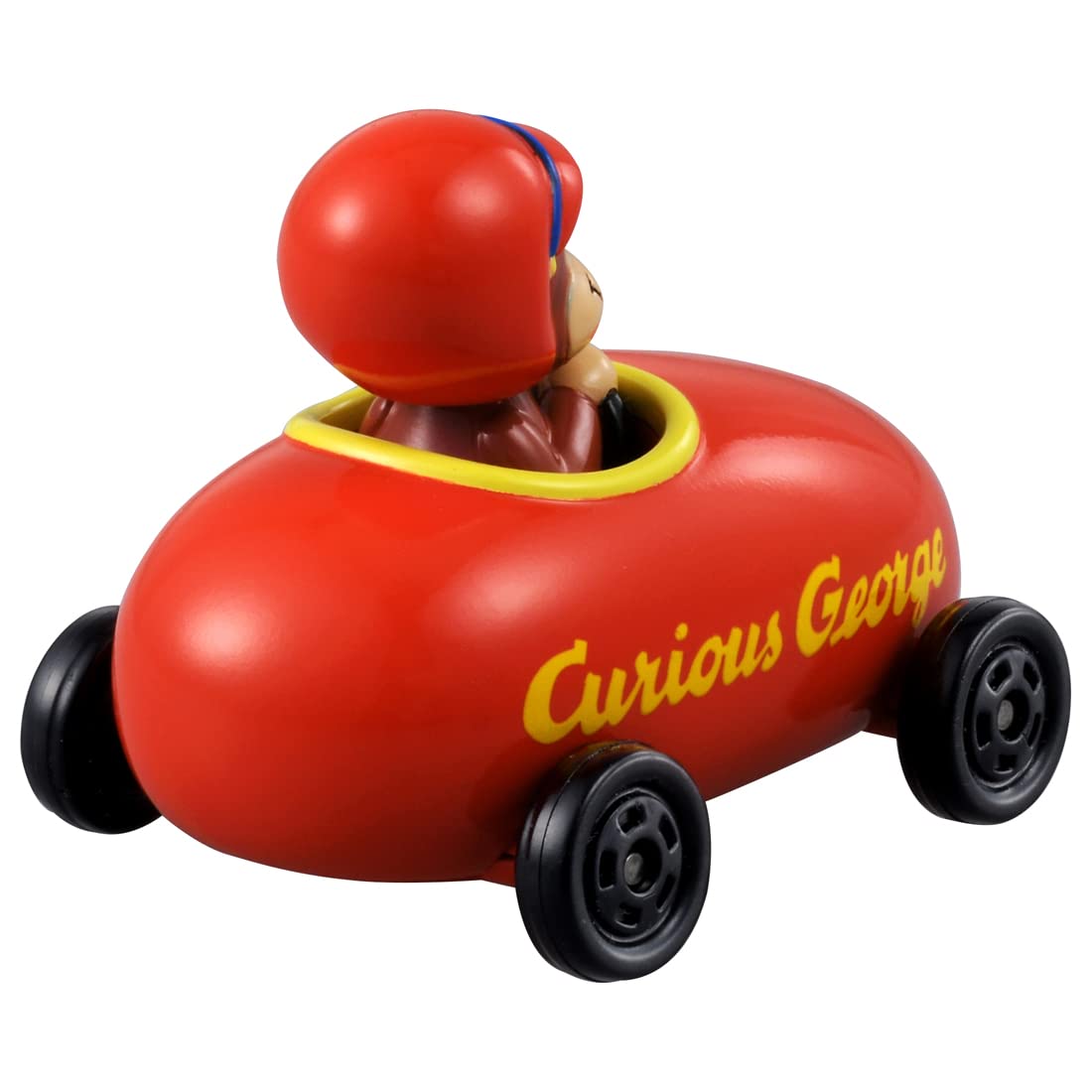 TAKARA TOMY Tomica Dream Tomica No.157 Curious George Mini Car Toy Ages 3+