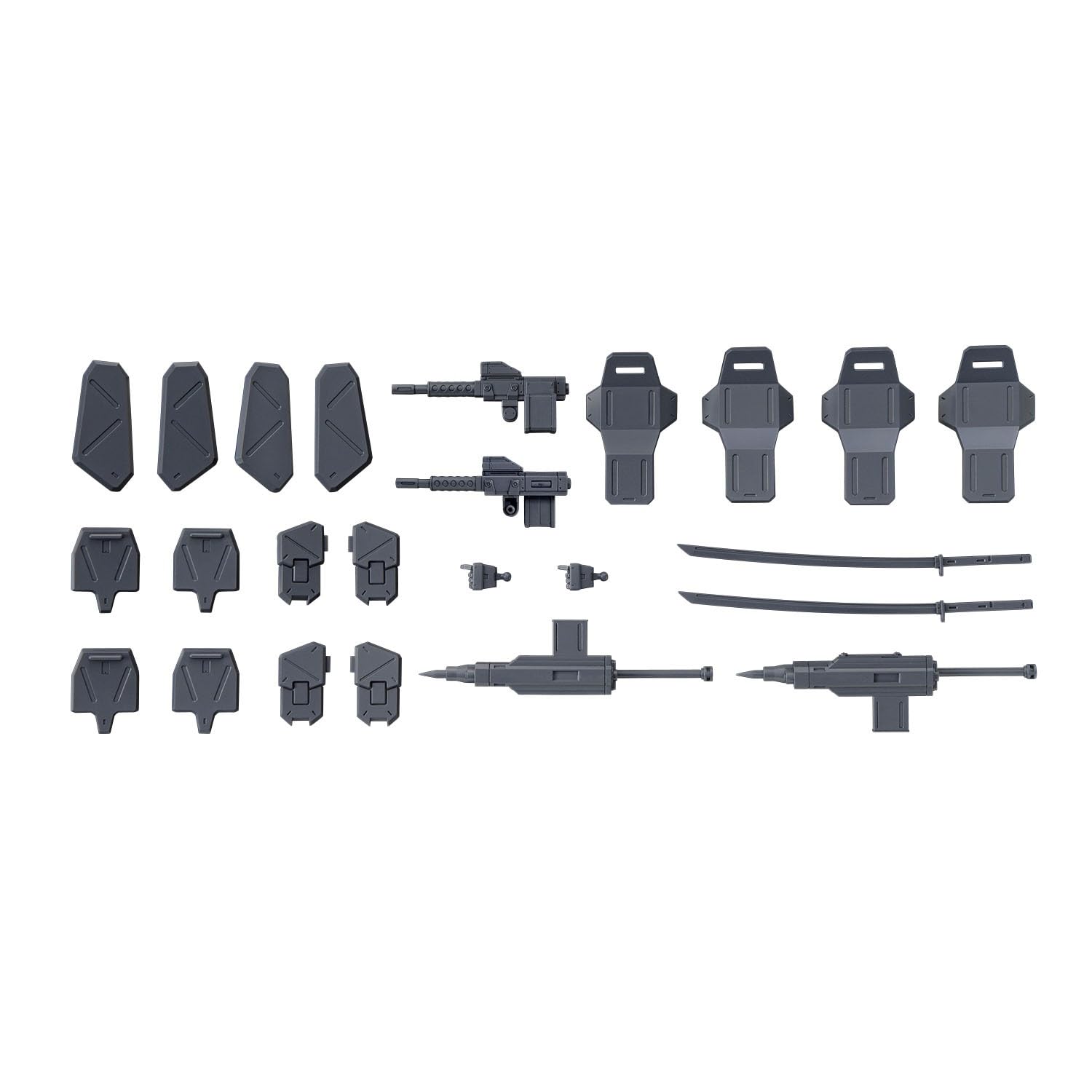 HG Kyoukai Senki Weapon Set 5 1/72 scale color-coded plastic model